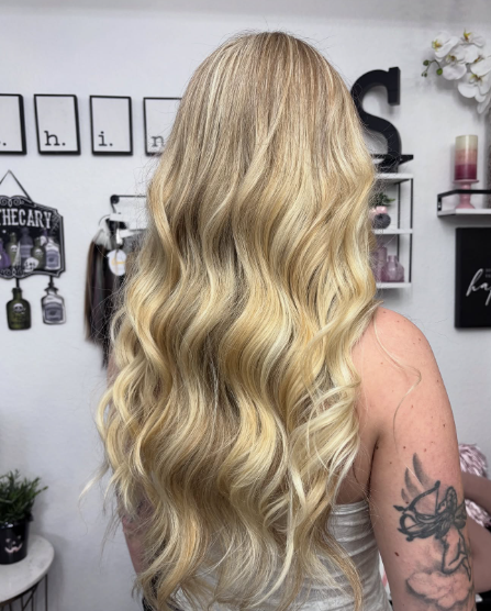 Beautiful blonde balayage